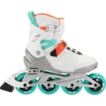 Fitness inline brusle Zealot CRUISER 41 Bílá, Tyrkysová, Oranžová