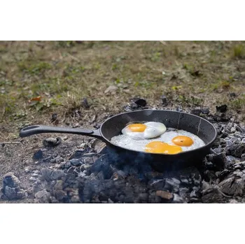 Pánev Pánev nad oheň, kulatá, litina, 41x26x6cm|Esschert Design