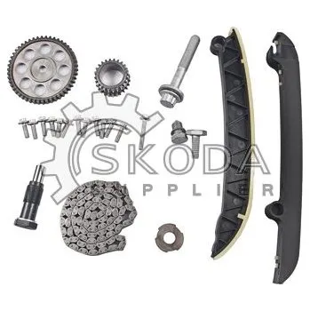Rozvod motoru Sada rozvodového řetězu ŠKODA Original OEM 03F 198 158 B