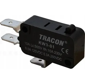 vypínač Miniaturní koncový spínač s nárazníkem KW3-0