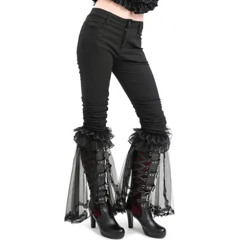 Dámské kalhoty kalhoty dámské DEVIL FASHION - Black Gothic - XXL