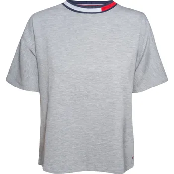 Dámské Tričko s krátkým rukávem UW0UW01621-004 - Tommy Hilfiger XS