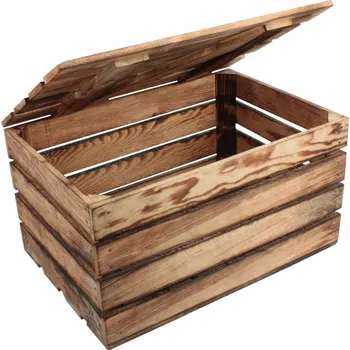 Úložný box Dřevěná bedna Eco-Trade 100 l 31 x 50 x 40 cm
