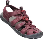 Dámské sandály Keen Clearwater CNX Leather Women wine/red dahlia 6,5UK