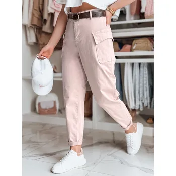 Dámské kalhoty Dámské kalhoty DSTREET GOTRENDI RŮŽOVÁ M