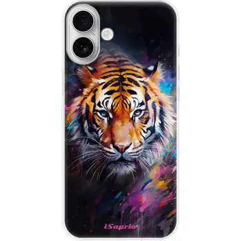 Pouzdro na mobilní telefon Odolné silikonové pouzdro iSaprio - Abstract Tiger - iPhone 16 Plus