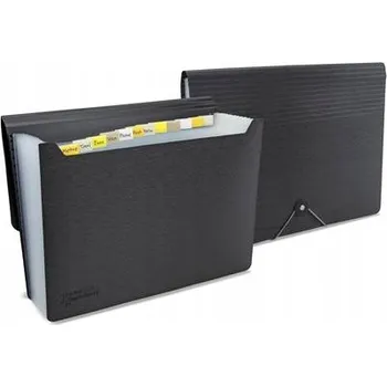 Pořadač s gumou a přihrádkami A4 Rapesco