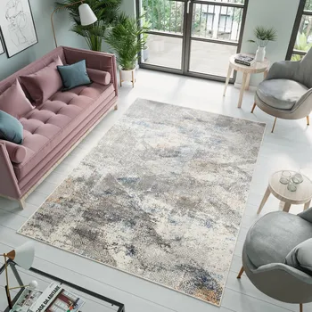 Koberec Kusový koberec Portland - orientální 3 - bílý/modrý Rozměr koberce: 80x150 cm