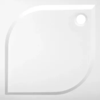 Sprchová vanička Čtvercová vanička litý marmor Aria, 80x80/90x90/100x100 cm Rozměry: 80x80 cm