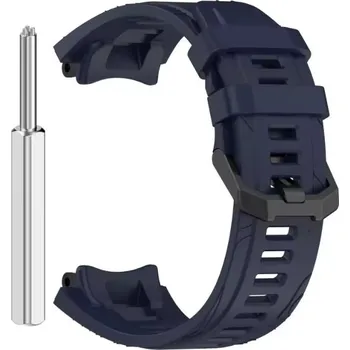 Příslušenství k chytrým hodinkám eses Silikonový řemínek pro Xiaomi Amazfit T-Rex 3 - Modrý
