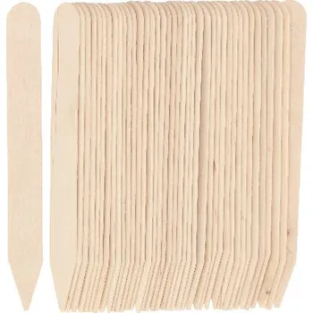 Zahradní dekorace Jmenovka k rostlinám dřevěná, 2x15cm, (balení obsahuje 4 kusy!)0|Esschert Design