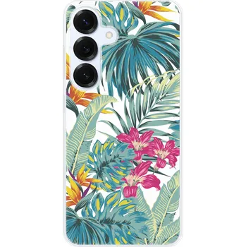 Pouzdro na mobilní telefon Odolné silikonové pouzdro iSaprio - Tropical White 03 - Samsung Galaxy S25