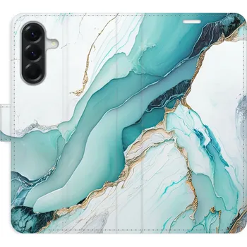 Pouzdro na mobilní telefon Flipové pouzdro iSaprio - Color Marble 32 - Samsung Galaxy A36