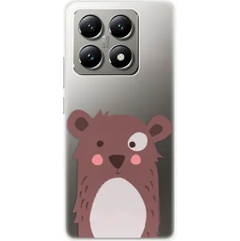 Telefonní příslušenství Odolné silikonové pouzdro iSaprio - Brown Bear - Xiaomi 14T Pro