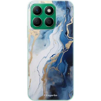 Pouzdro na mobilní telefon Odolné silikonové pouzdro iSaprio - Blue White Marble - Honor X8b