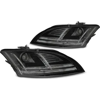 Přední světlomet Přední světla, Audi TT, 8J, 2010-2014, LED DRL, Xenon, Black, with AFS (LPAUF2)