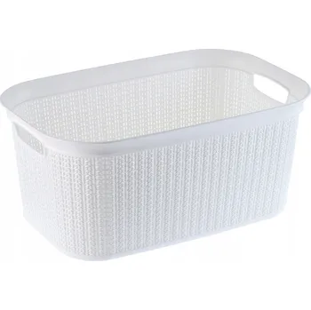 Obdélníková mísa Kadax 27 l bílá