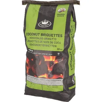 Zahradní dekorace Brikety kokosové s dlouhou výhřevností, 10KG|Esschert Design