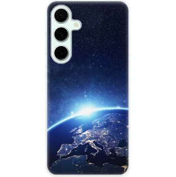 Pouzdro na mobilní telefon Odolné silikonové pouzdro iSaprio - Earth at Night - Samsung Galaxy S24 FE