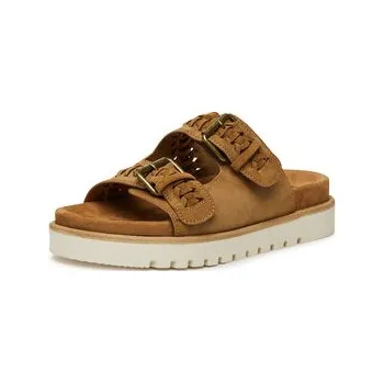 Dámské pantofle Nazouváky Mustang 1461-711 Hnědá 36