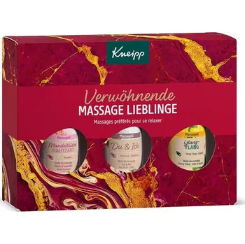 Kosmetická sada Kneipp dárková sada Masážní oleje—(3x20ml)