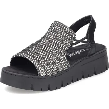 Dámské sandále Dámské sandály RIEKER V1051-00 černá S5 43