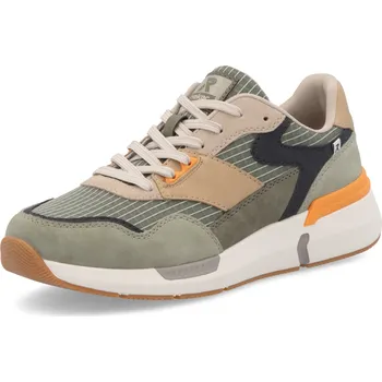 Pánské tenisky PÁNSKÉ TENISKY RIEKER U1402-54 ZELENÁ Barva: Zelená, Velikost: 45