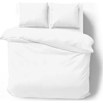 Povlečení POVLEČENÍ BAVLNĚNÉ 160x200 POVLEČENÍ NA POLŠTÁŘ 70x80 Bílé