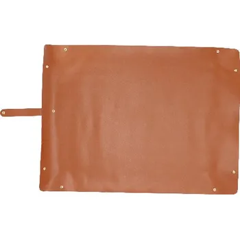 Podložka na přesazování rostlin, srolovatelná, koženka, hnědá, 74x49x10cm|Esschert Design