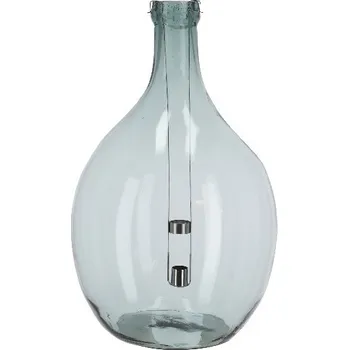 Svícen Svícen BOTTLE, čirá, pr.34x51cm|Esschert Design