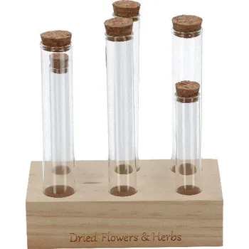 Stojan na květiny Stojan na květiny+bylinky 6 FLOWERS & HERBS, 15x8x18cm|Esschert Design