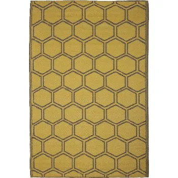 Koberec Koberec zahradní oboustranný HONEY, 122x182cm, OUTDOOR|Esschert Design