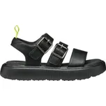 Dívčí sandály Geox J SANDAL KODETTE G 35 Černá, Reflexní neon