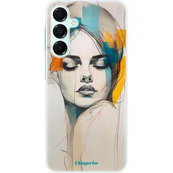 Odolné silikonové pouzdro iSaprio - Abstract Girl - Samsung Galaxy A16 5G