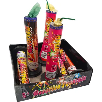 Zábavní pyrotechnika Pyrotechnika Fontána 5" Assorted Fountain 6ks