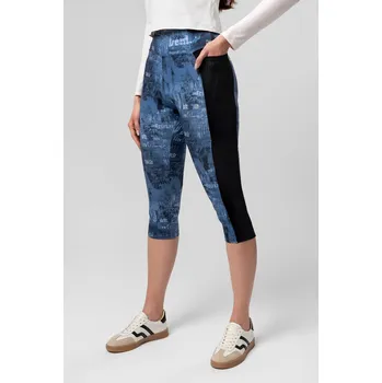 Dámské legíny LELOSI Legíny Capri AirMesh Tassili MEDIUM