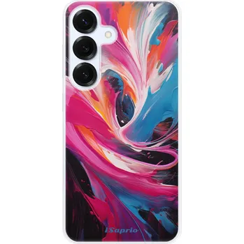 Odolné silikonové pouzdro iSaprio - Abstract Paint 11 - Samsung Galaxy S25