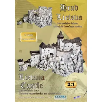 Papírový model Hrad Lietava 2v1 (1:300) - Z-Art