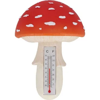 Domácí teploměr Teploměr MUCHOMŮRKA, v dárkovém balení|Esschert Design