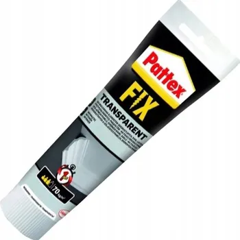 Průmyslové lepidlo Univerzální montážní lepidlo Pattex Fix Bezbarvé Voděodolné Silné 200 ml