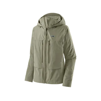 Rybářské oblečení Patagonia Dámská bunda Swiftcurrent® Wading Jacket - River Rock Green, vel. XS
