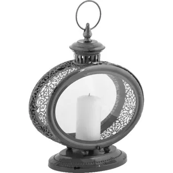 Lucerna Lucerna Signal, oválná, šedá|Esschert Design