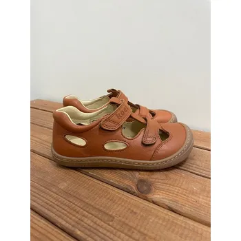 Chlapecké sandály Barefoot sandále - Deen Cognac, KOEL4kids Velikost: 27