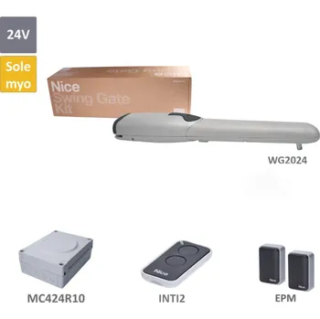 Pohon brány WINGO sada pro jednokřídlou bránu do 2m/křídlo, 1x WG2024, 1x MC424R10 + vestavěný přijímač, 1x INTI2, 1 pár EPM