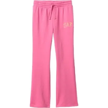 Dívčí tepláky GAP BOOTCUT XL Růžová, Žlutá