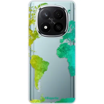 Pouzdro na mobilní telefon Odolné silikonové pouzdro iSaprio - Cold Map - Xiaomi Redmi Note 14 Pro 5G/14 Pro+ 5G