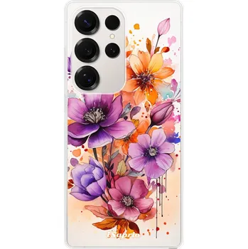 Pouzdro na mobilní telefon Odolné silikonové pouzdro iSaprio - Flowers 23 - Samsung Galaxy S25 Ultra