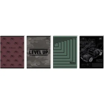 Blok Interdruk Záznamní kniha A5 96l čtvereček ,balení 5 ks 550640