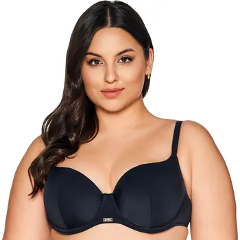 Dámské plavky Horní díl plavek 313 black - AVA černá 90/C