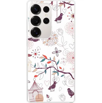 Odolné silikonové pouzdro iSaprio - Birds - Samsung Galaxy S25 Ultra